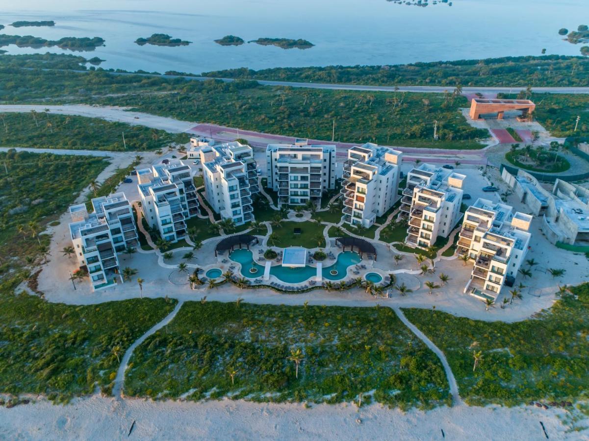 Playa, Selva, Cenotes, Ruinas, Marina Todo A 5 Km Daire Telchac Puerto Dış mekan fotoğraf