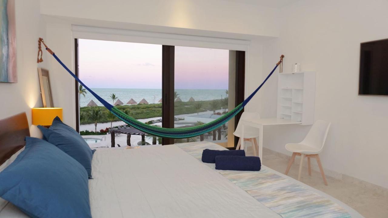 Playa, Selva, Cenotes, Ruinas, Marina Todo A 5 Km Daire Telchac Puerto Dış mekan fotoğraf
